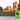 Nástěnný stojan na minifigurky Lego s prostorem pro zadní příslušenství