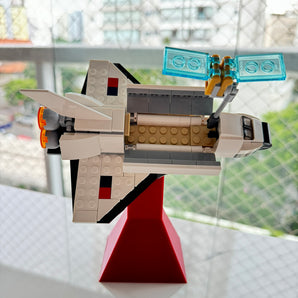 Lego Mini Space Shuttle Display Stand pro 3 v 1 Lego Model (31134)