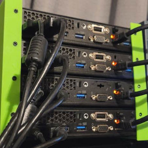 Rack Mount pro Lenovo Thinkcentre M93p Mini PC – Stohovatelné řešení