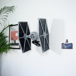 Nástěnný držák pro UCS Tie Fighter 75095