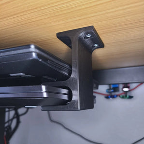 3dílný prodloužený dvojitý držák na notebook pod stůl (3 ks)