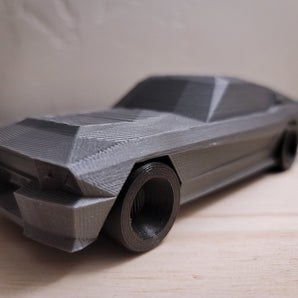 Model Low Poly 1967 Ford Mustang Shelby GT500