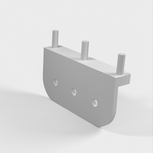 Silný nástěnný držák pro Ikea EKET