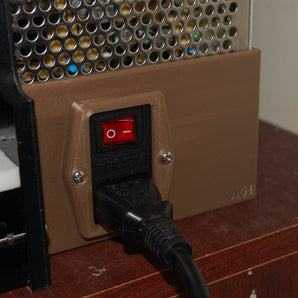 Montážní deska IEC320 C14 pro vstupní modul