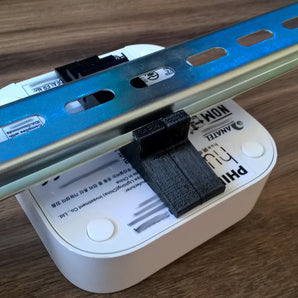DIN lišta pro Philips Hue Bridge