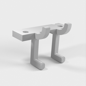 Aktualizovaný adaptér Ikea SKÅDIS METAL box pro běžnou děrovanou desku