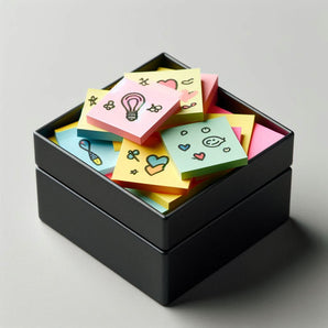 Praktický držák na Post-it pro poznámkové bloky o velikosti 75 mm