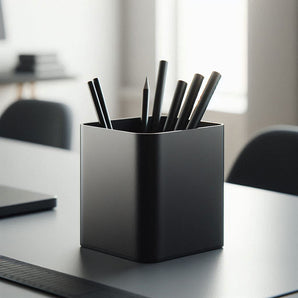 Minimalistický a stylový držák na tužky na pracovní stůl