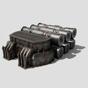 Chemický depozitní terén pro Warhammer 40k