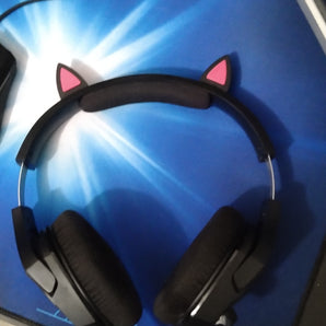 Zábavné kočičí uši pro herní sluchátka HyperX Cloud Stinger Core