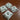 Držák kabelu 25x25x8 mm pro nylonové spony