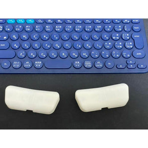 Ergonomická oddělená opora zápěstí pro klávesnici a myš
