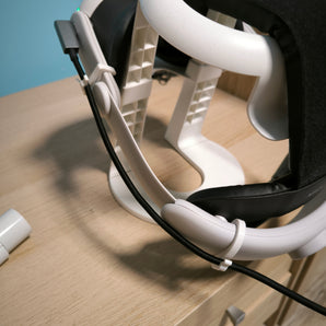 Držák kabelu USB-C Meta Quest 3 pro KIWI Comfort Head Strap