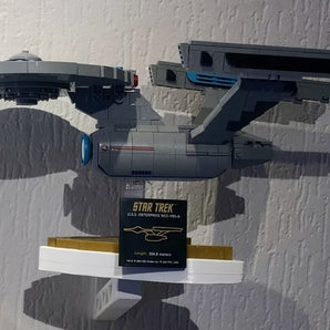 Držák na zeď pro modely BlueBrixx Star Trek