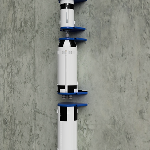 Nástěnný držák pro Lego Saturn V (6 dílů)