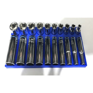 Organizéry na hlavice 1/4" - metrické a SAE