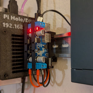 Držák DIN lišty pro 5V USB Buck Converter