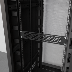 10palcový rackový panel pro 40x40 ventilátory